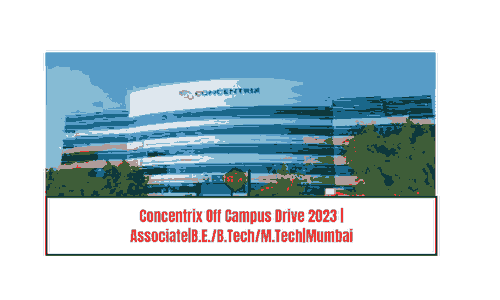Concentrix Off Campus Drive 2023 AssociateB.E.B.TechM.TechMumbai